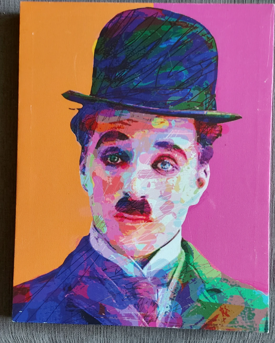Pop Art Style Canvas Prints (Set of 4)