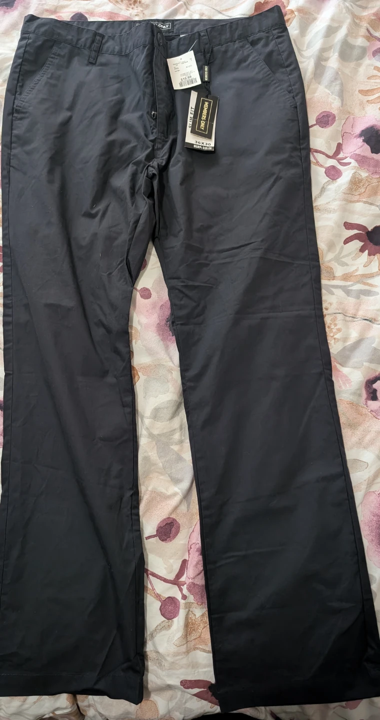 Members Only Slim Fit Pants Black 36x30 - photo 2