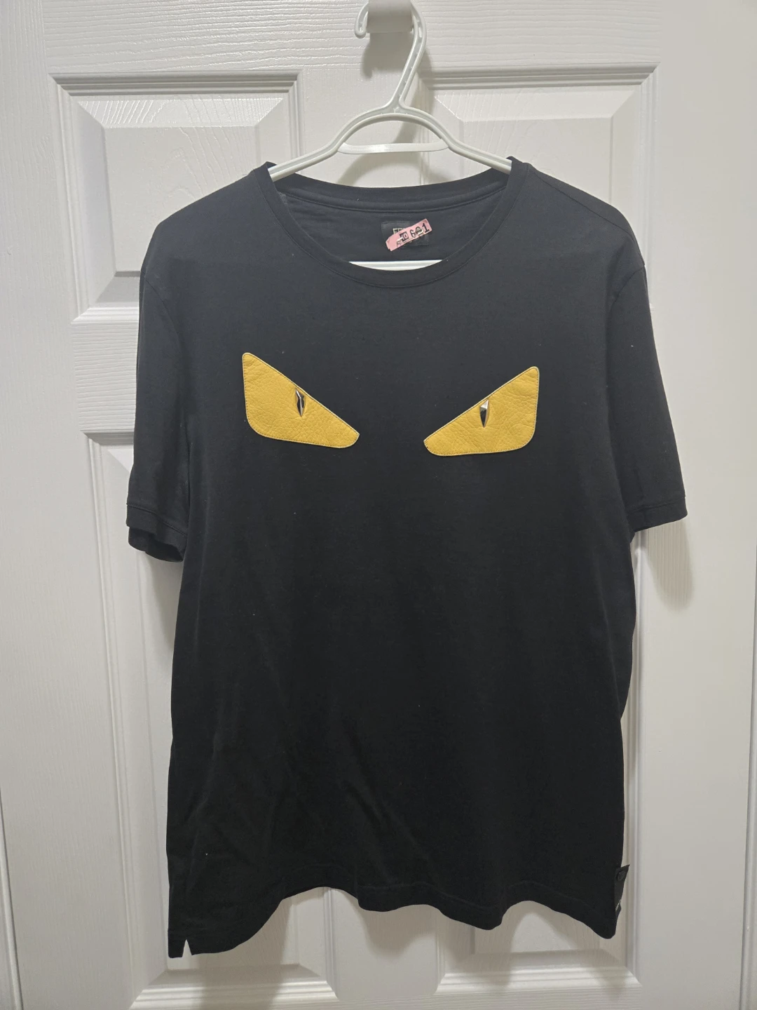 Fendi Black Monster Eyes T-Shirt