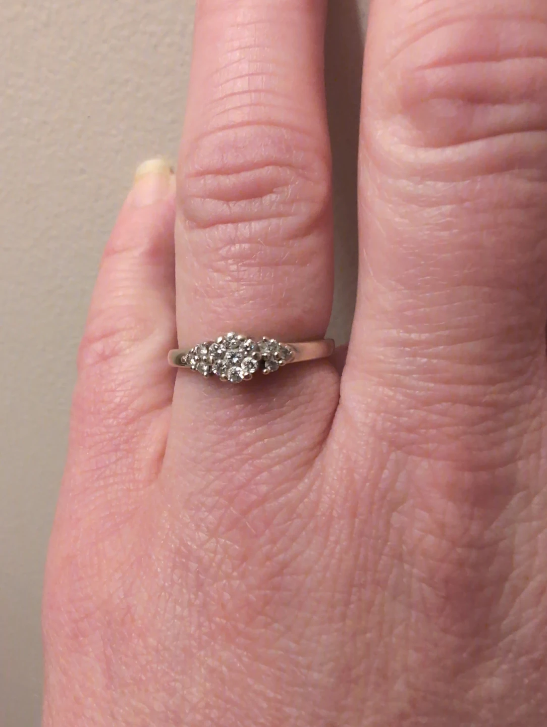 Diamond engagement ring - photo 2