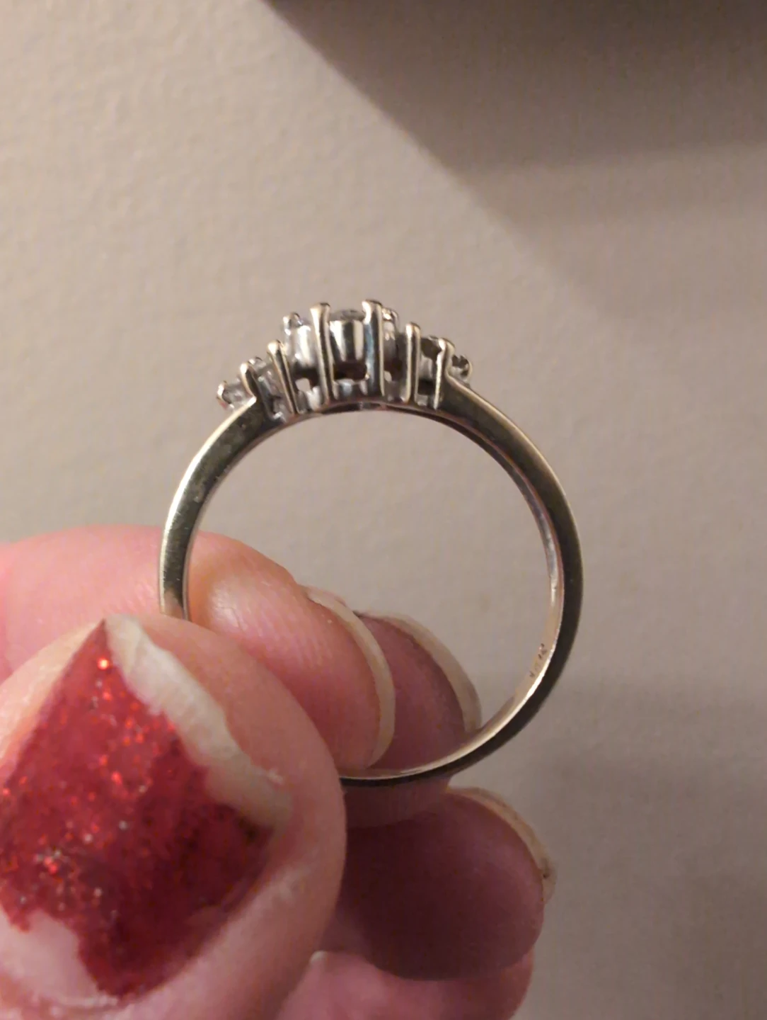 Diamond engagement ring - photo 3