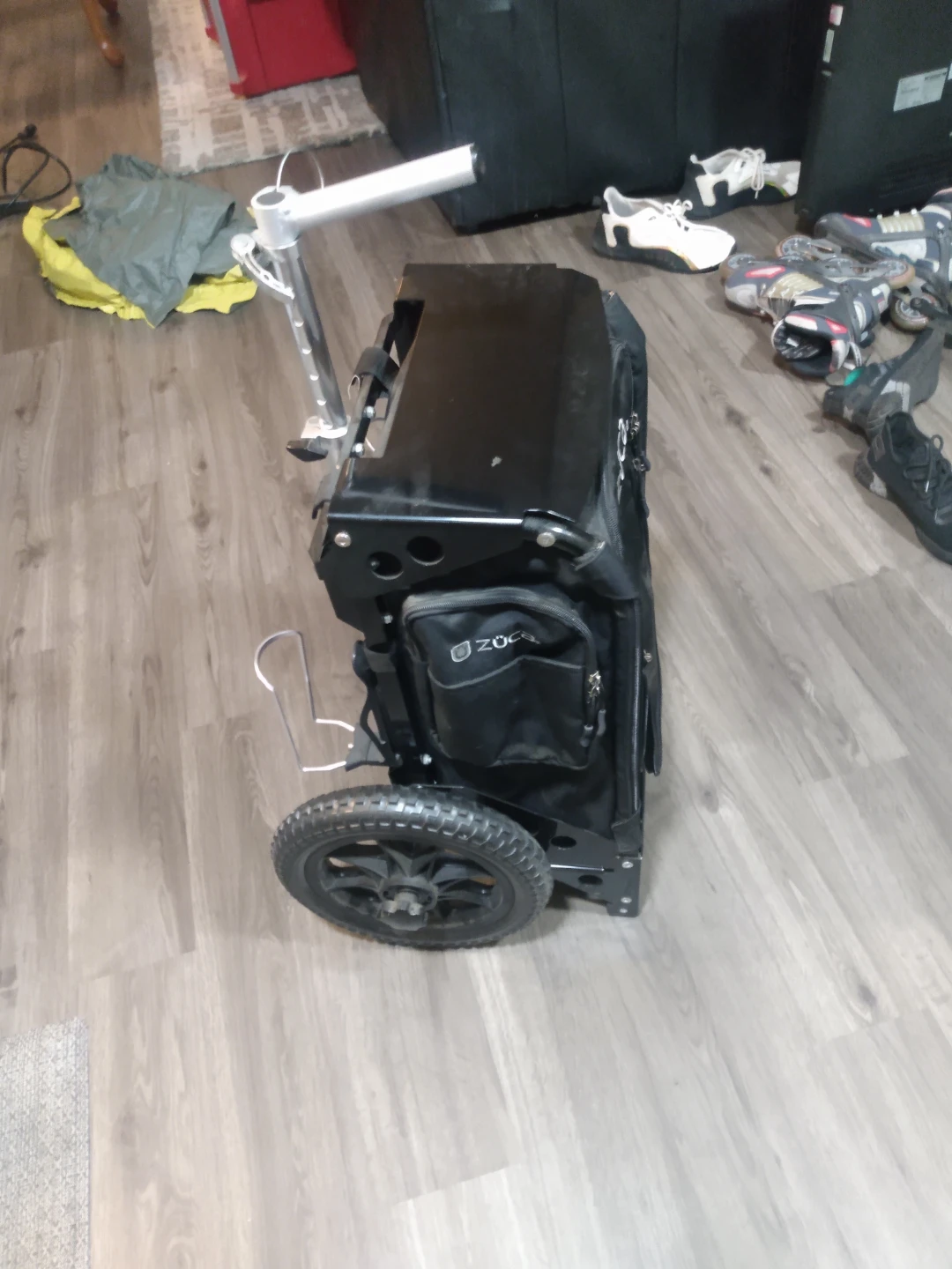 ZÜCA Rolling Black Bag with Handle and Wheels - photo 3