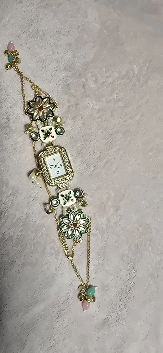 Women's Fashion Watch with Embellishments