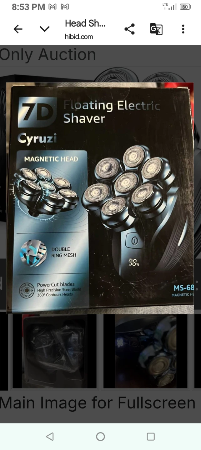 Cyruzi 7D Floating Electric Shaver - photo 2