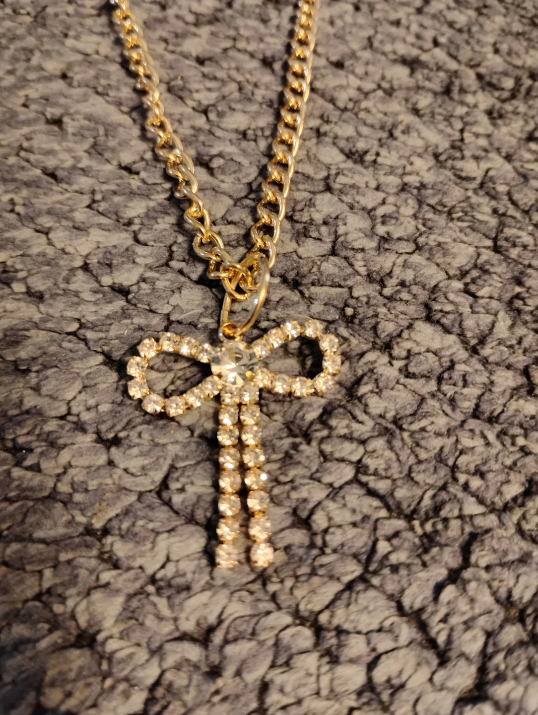 Crystal Bow Necklace - photo 2