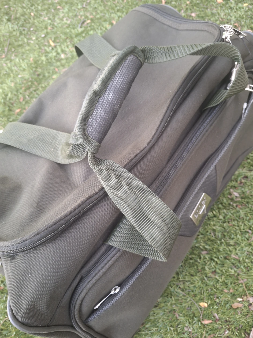 Vintage Antler Duffle Bag - Green - photo 3