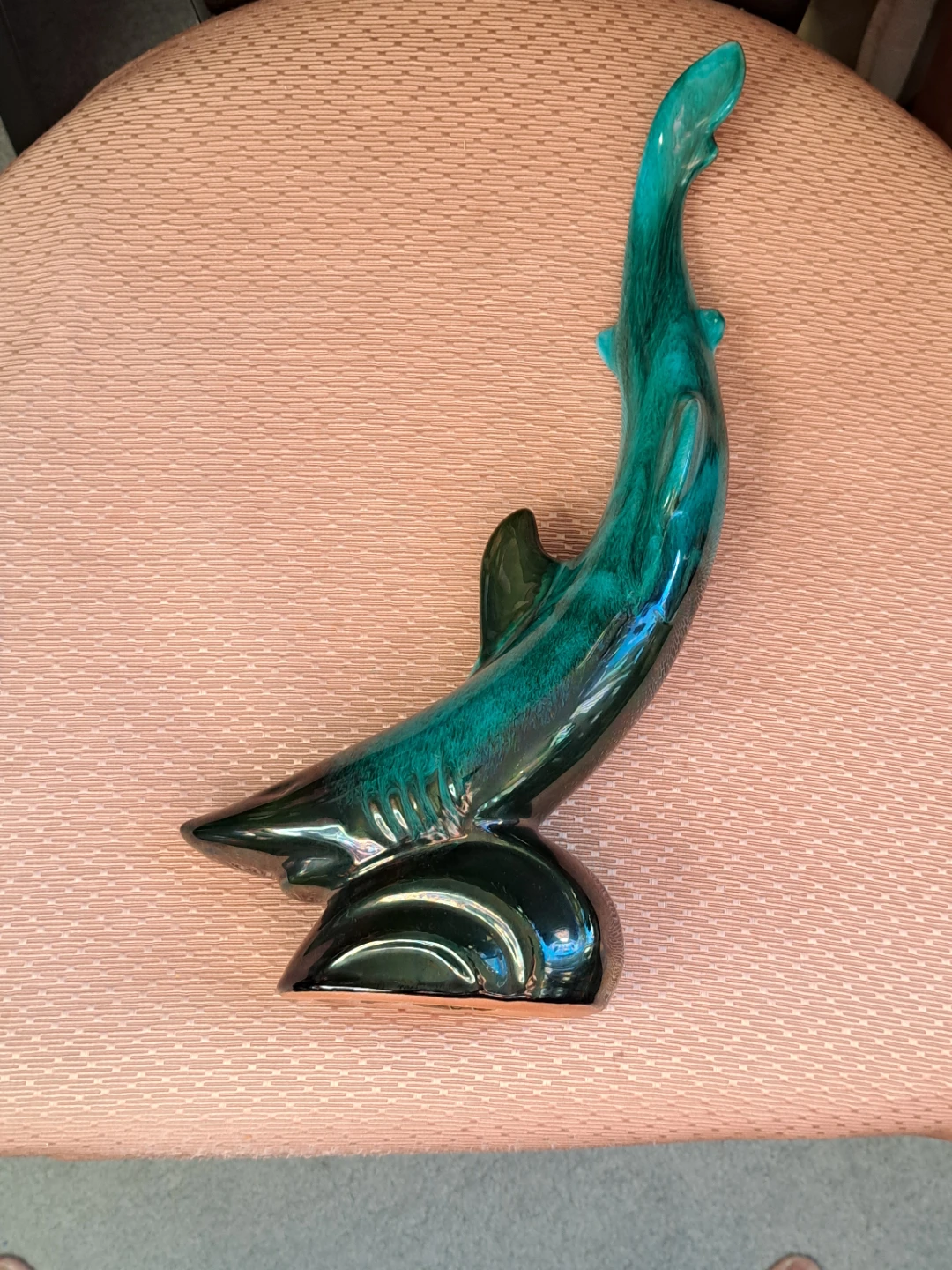 Blue Mountain Pottery Ceramic Shark Figurine - photo 2