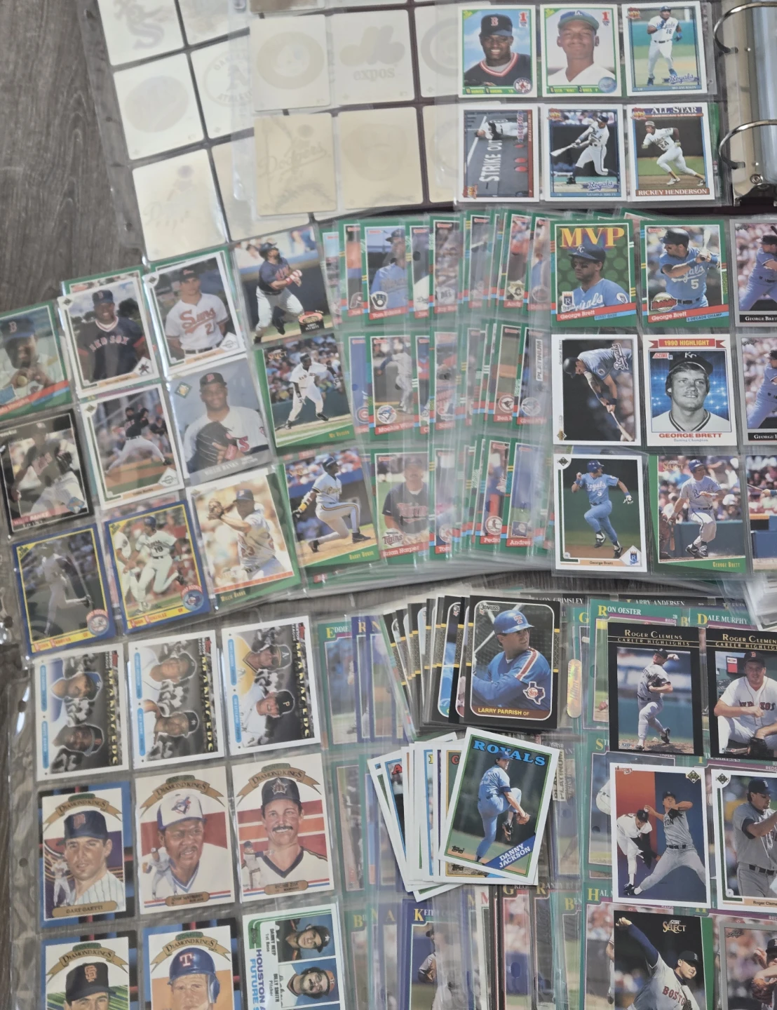 4000 Pristine Baseball Card Lot 1981-1993 Stars, Rookies - photo 3