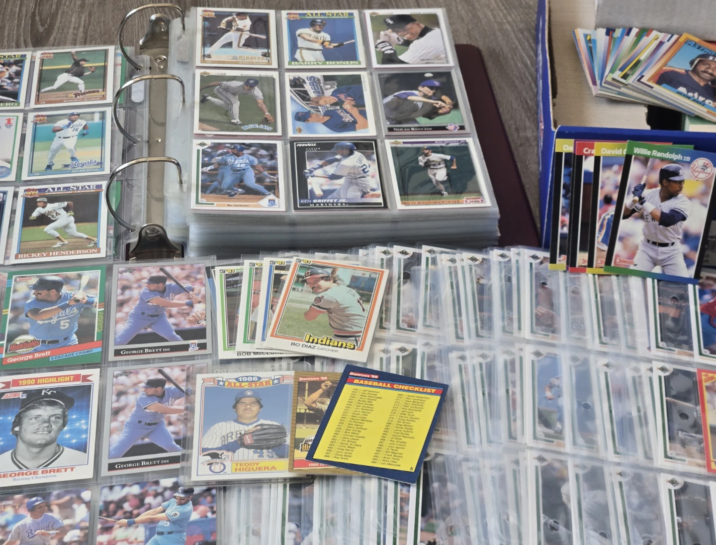 4000 Pristine Baseball Card Lot 1981-1993 Stars, Rookies - photo 4