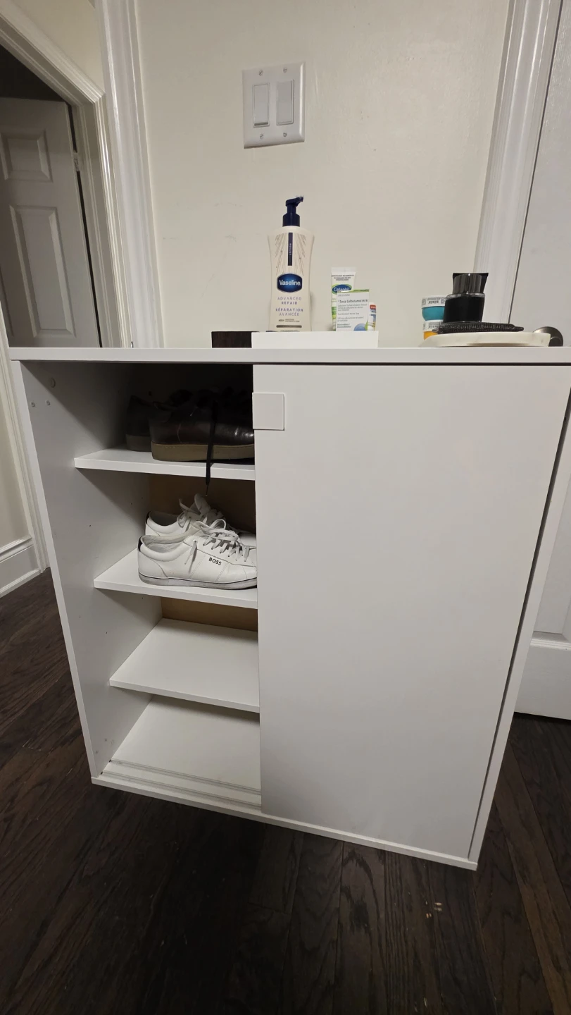IKEA VIHALS Cabinet with Sliding Doors White - photo 4