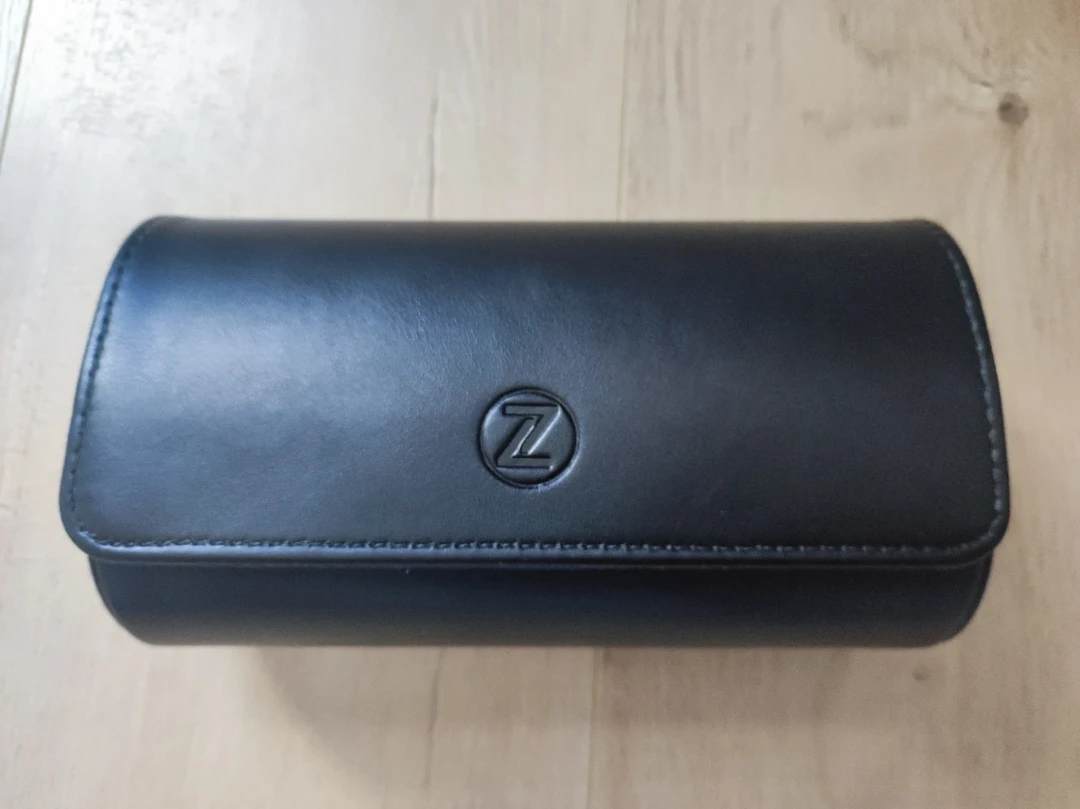 Leather Watch Roll Case Organizer by Zelos