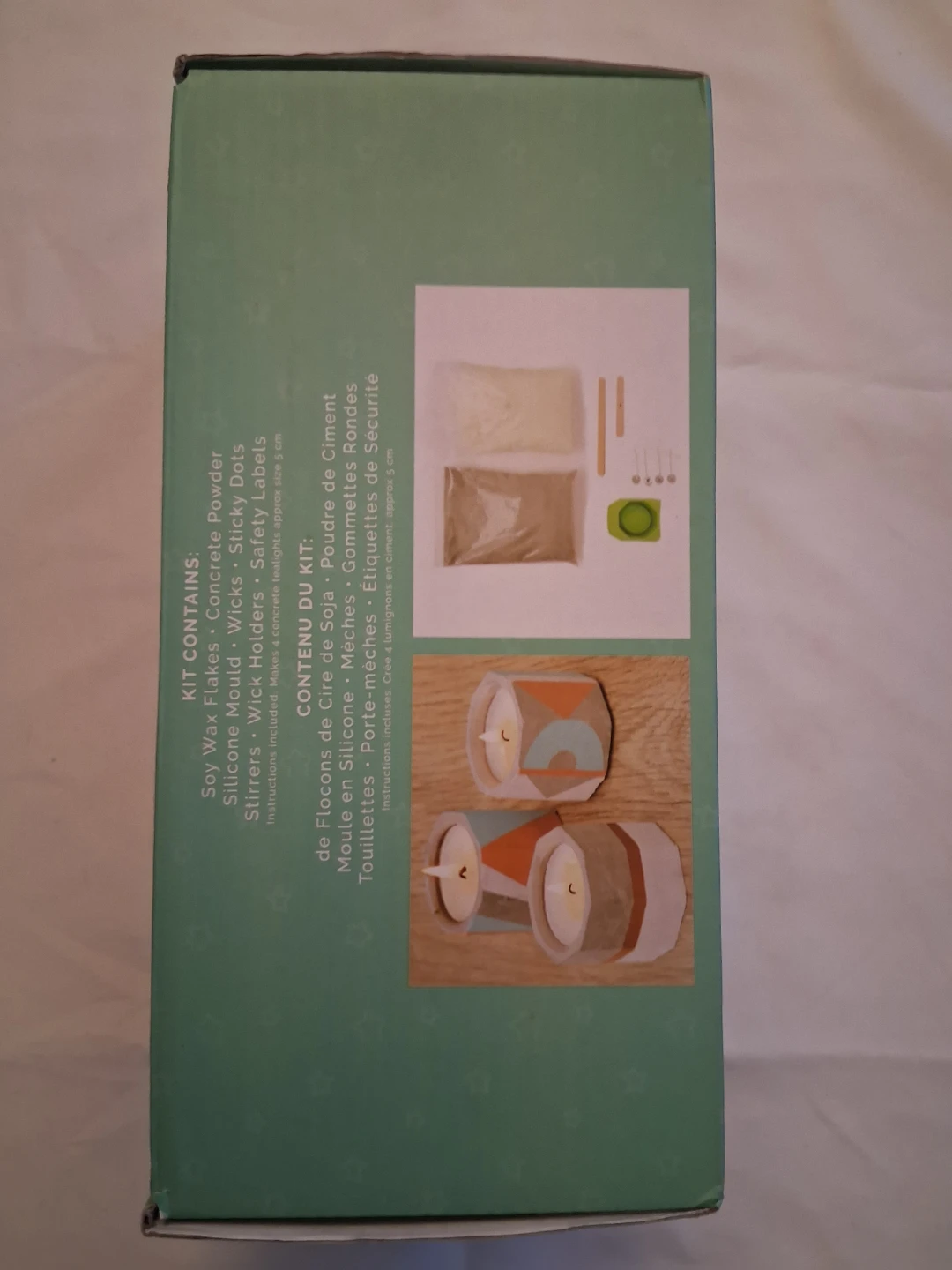 Simply Make Soy Candle Making Kit - Concrete Tealights - photo 2