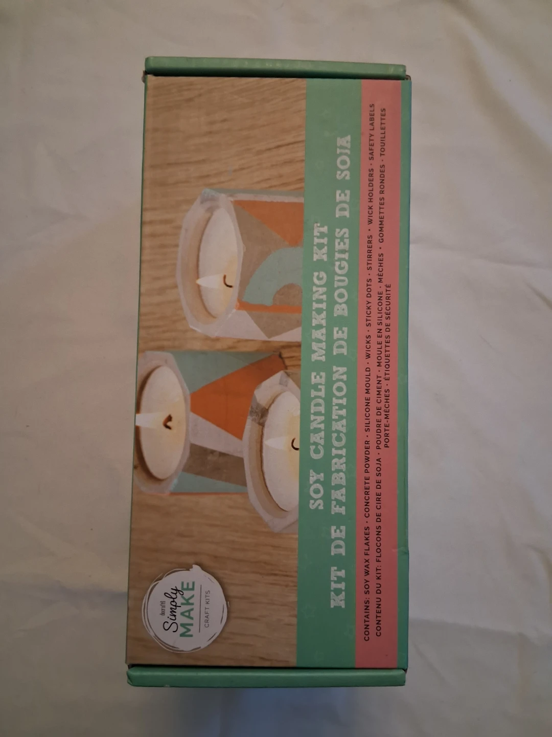 Simply Make Soy Candle Making Kit - Concrete Tealights - photo 3