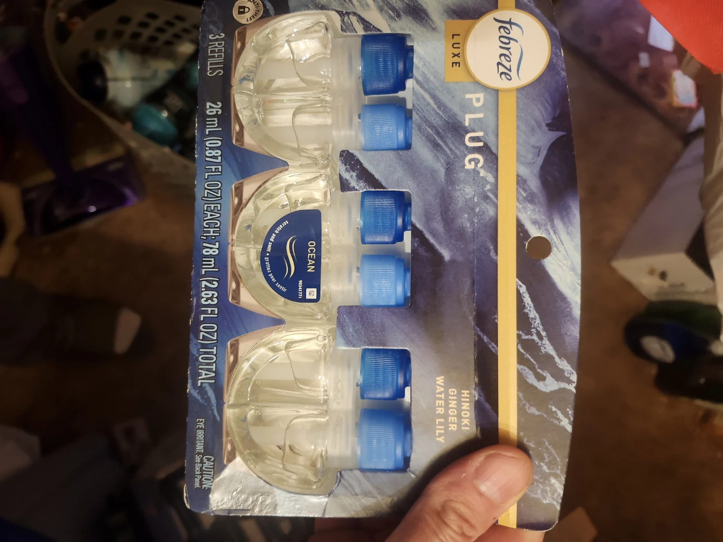 Febreze Luxe Plug Air Freshener Refills (3 Count)