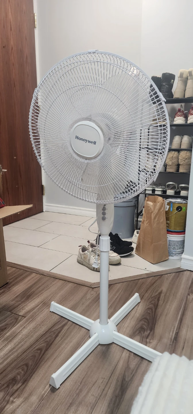 Honeywell Pedestal White Fan
