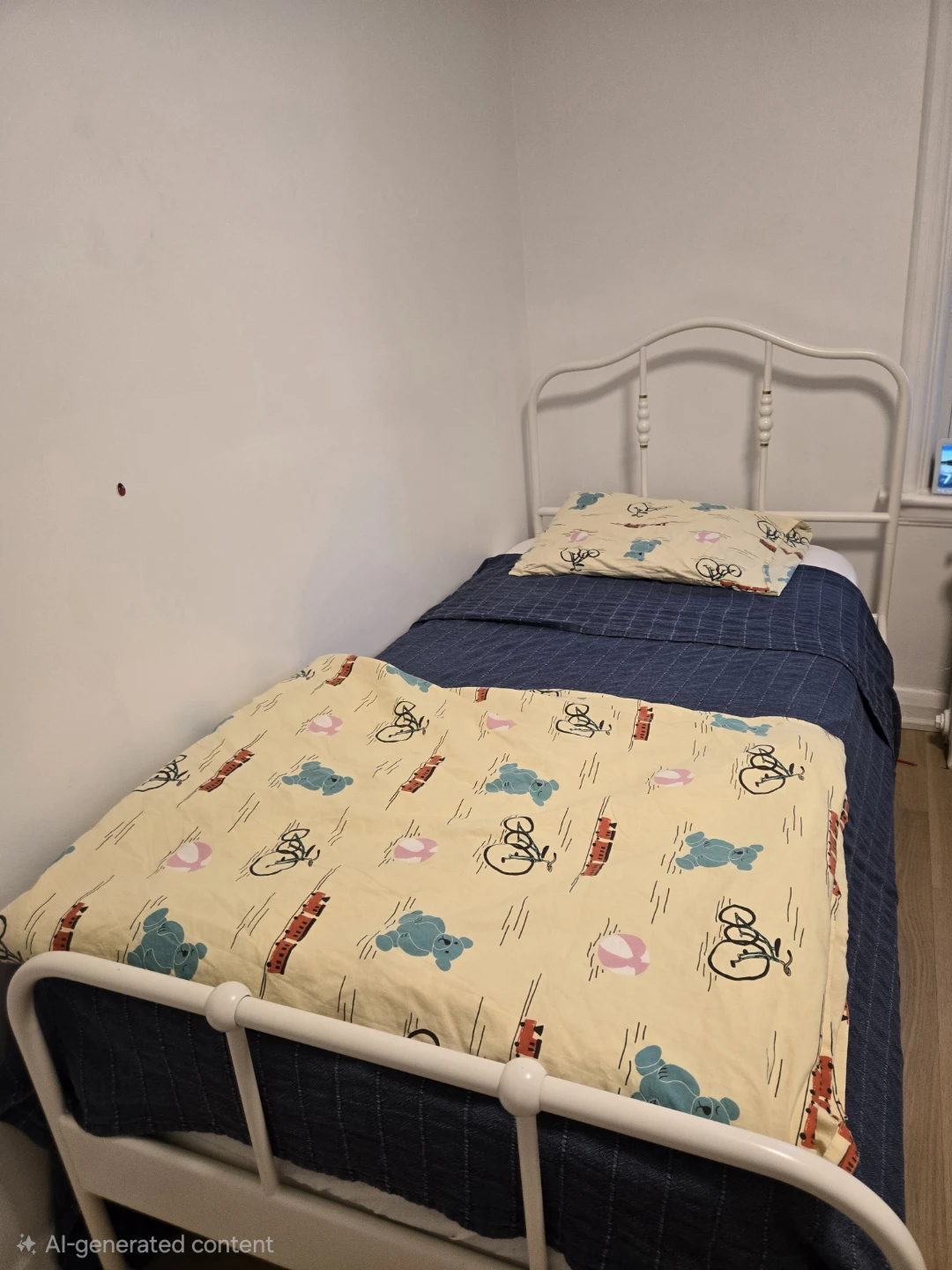 Single Bed for kids room (lightly used)