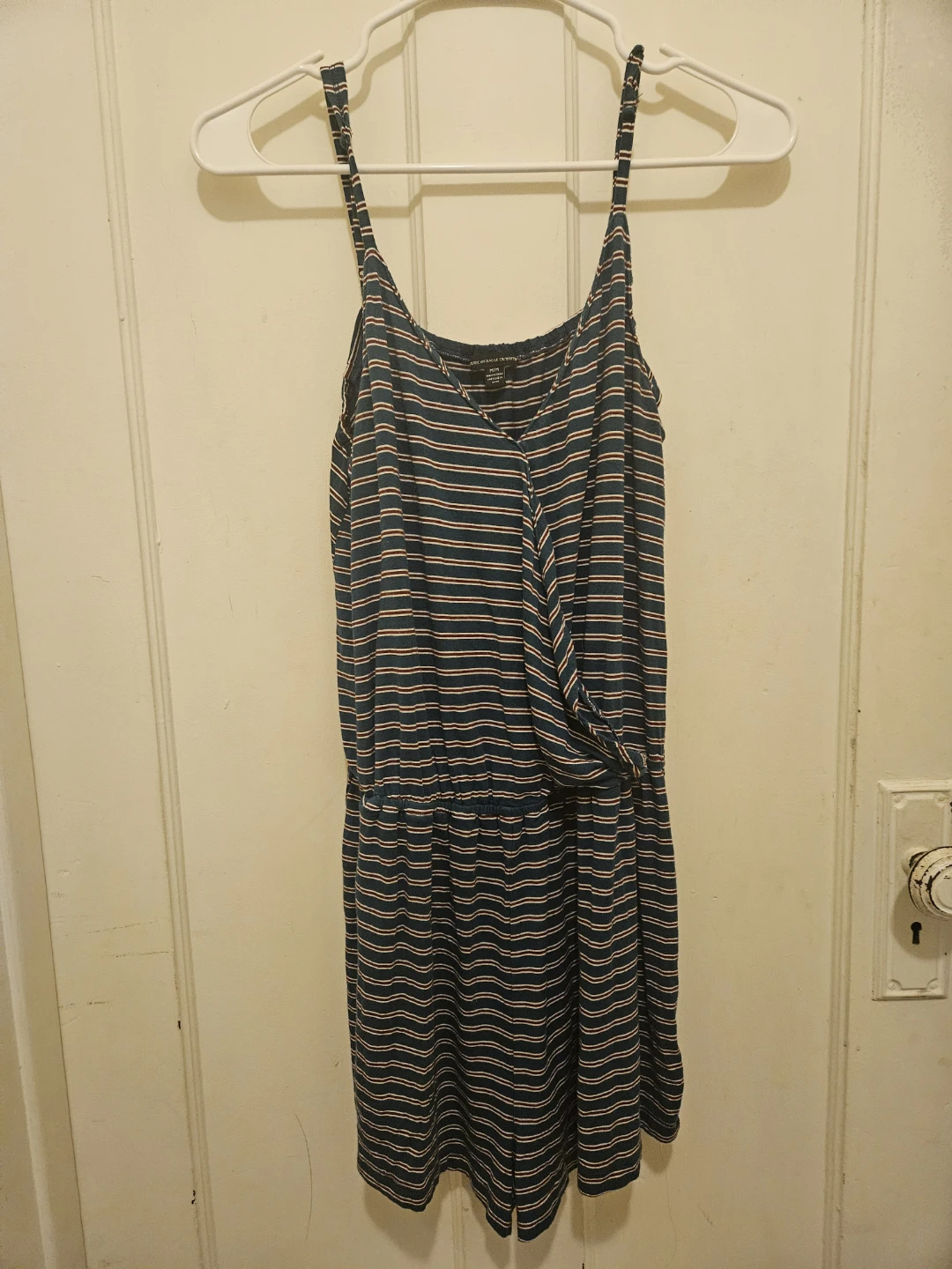 American Eagle Outfitters Striped Romper Size M