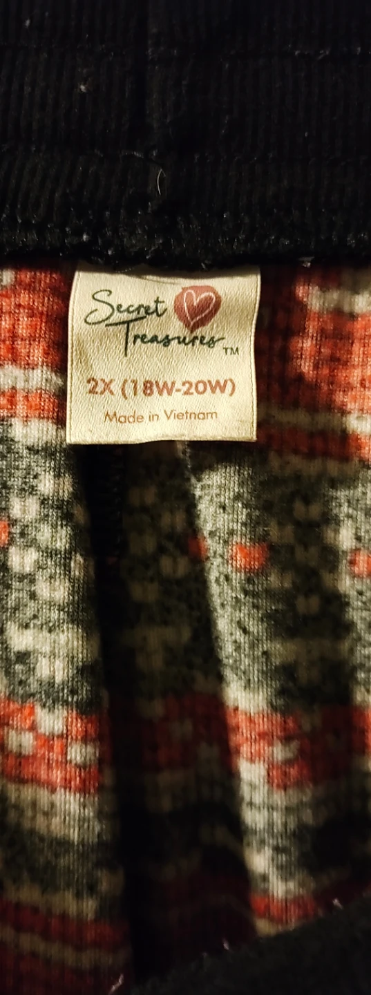 Woman Plus size Christmas pj's pants - photo 2