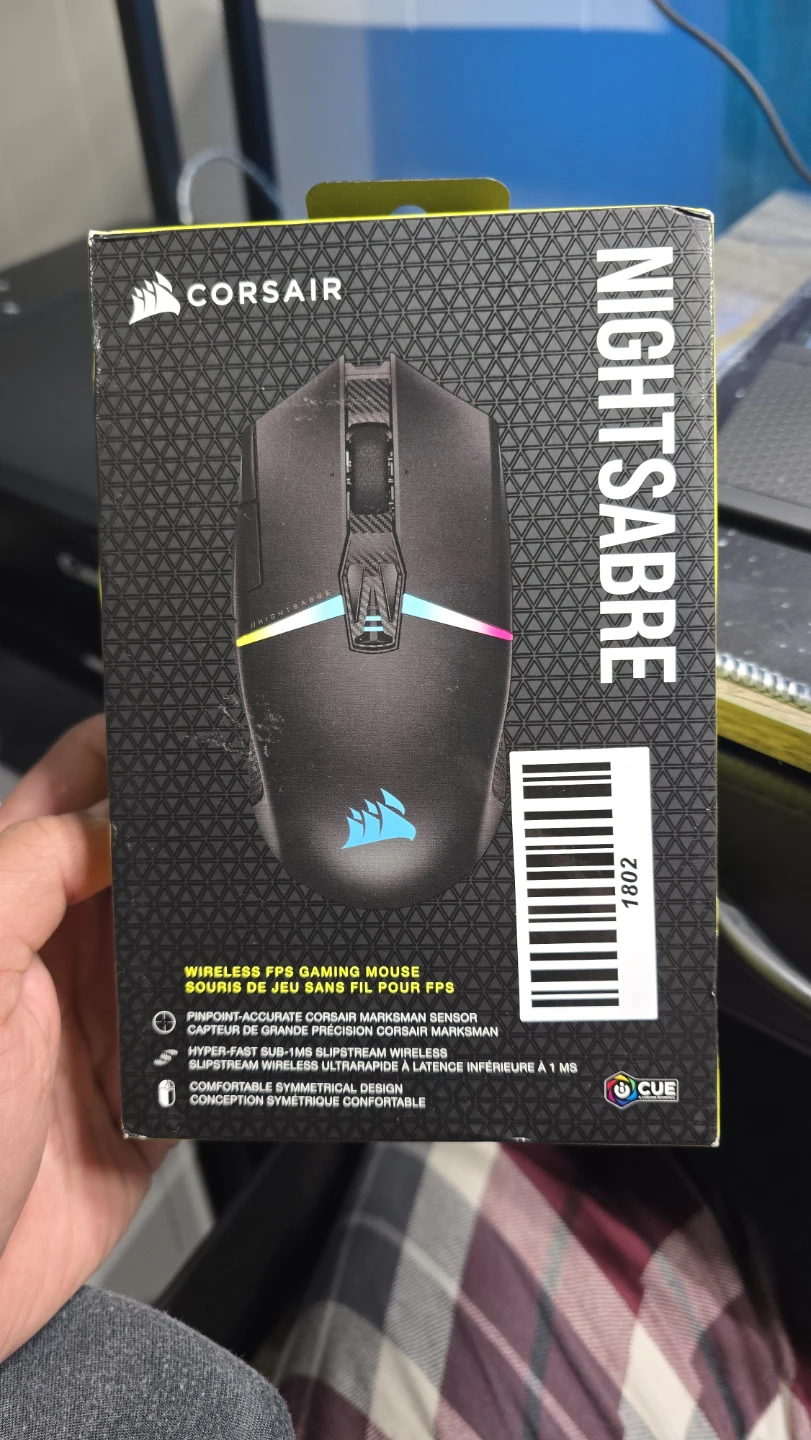 Corsair NIGHTSABRE Wireless FPS Gaming Mouse