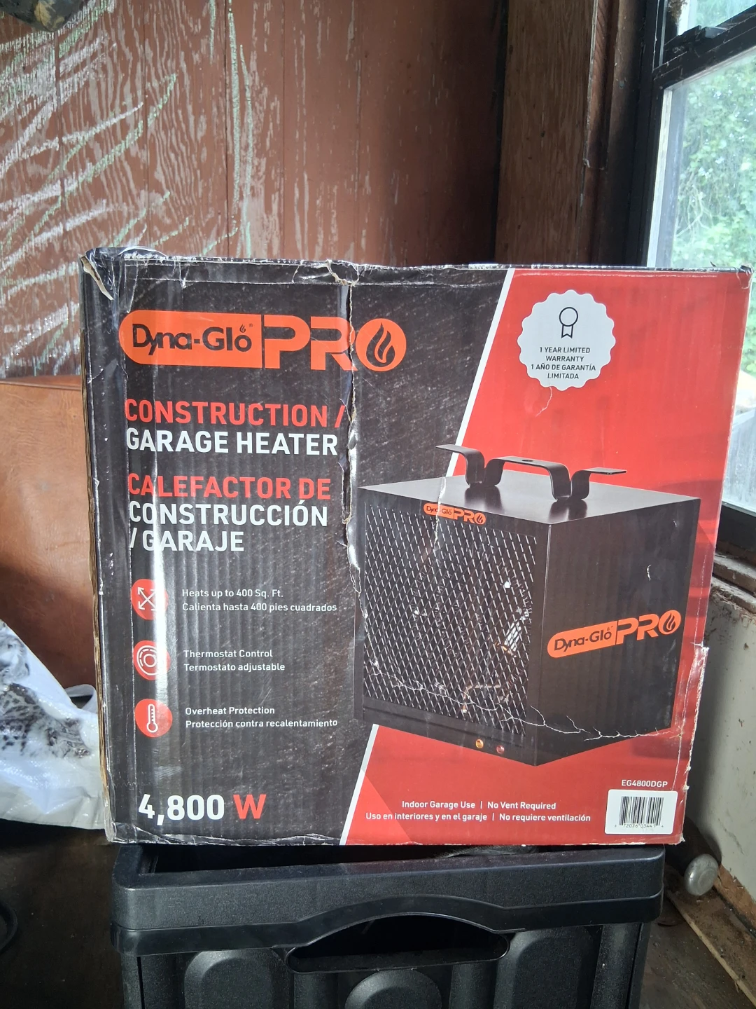 Dyna-Glo Pro Construction Garage Heater 4,800W - photo 2