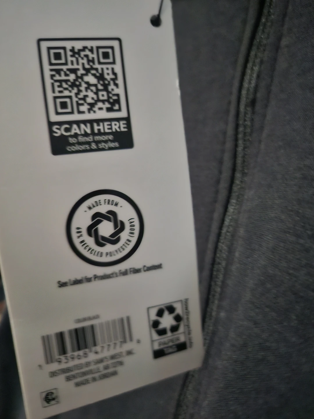 Member's Mark Active Full Zip Hoodie - photo 2