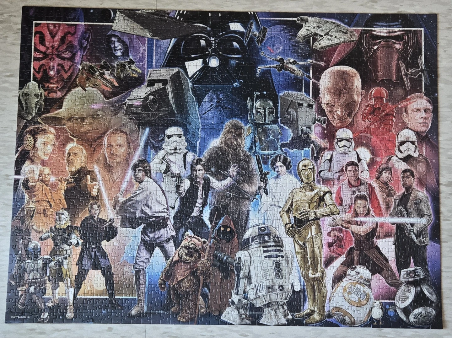 Ravensburger Star Wars 1500 Piece Jigsaw Puzzle - photo 2