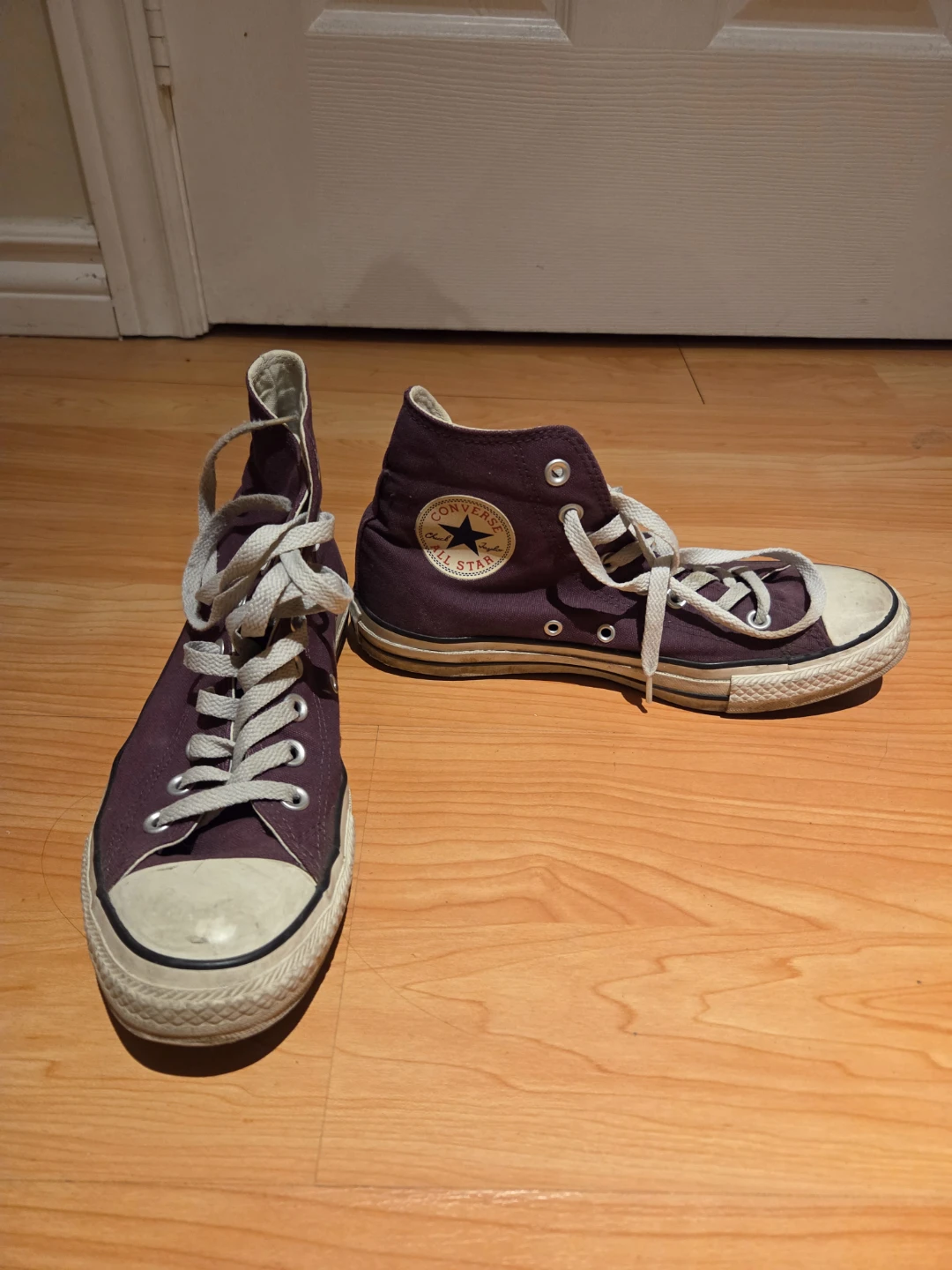 Converse - Purple Hi Top - photo 2