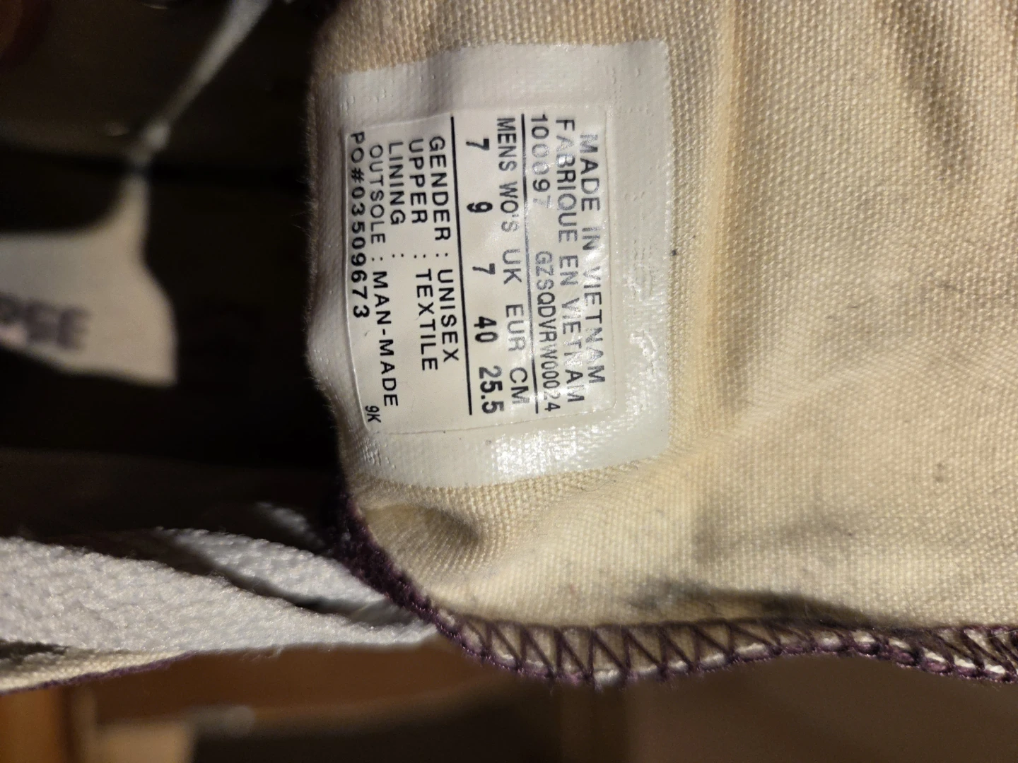 Converse - Purple Hi Top - photo 3