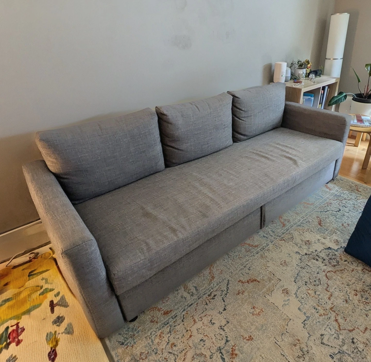 IKEA Friheten Grey Sofa Bed with Storage