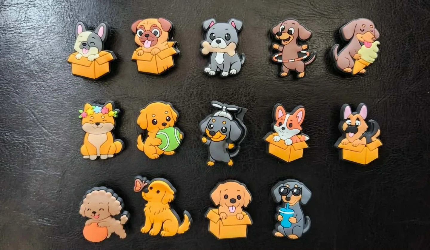 Cute Dog Croc Charms - photo 3