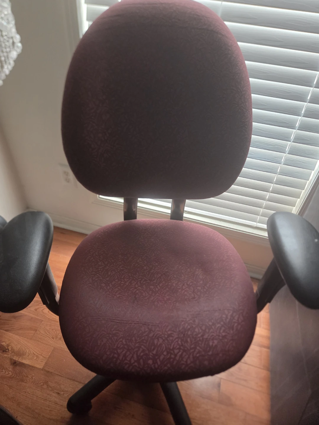 Office Chair - Burgundy
