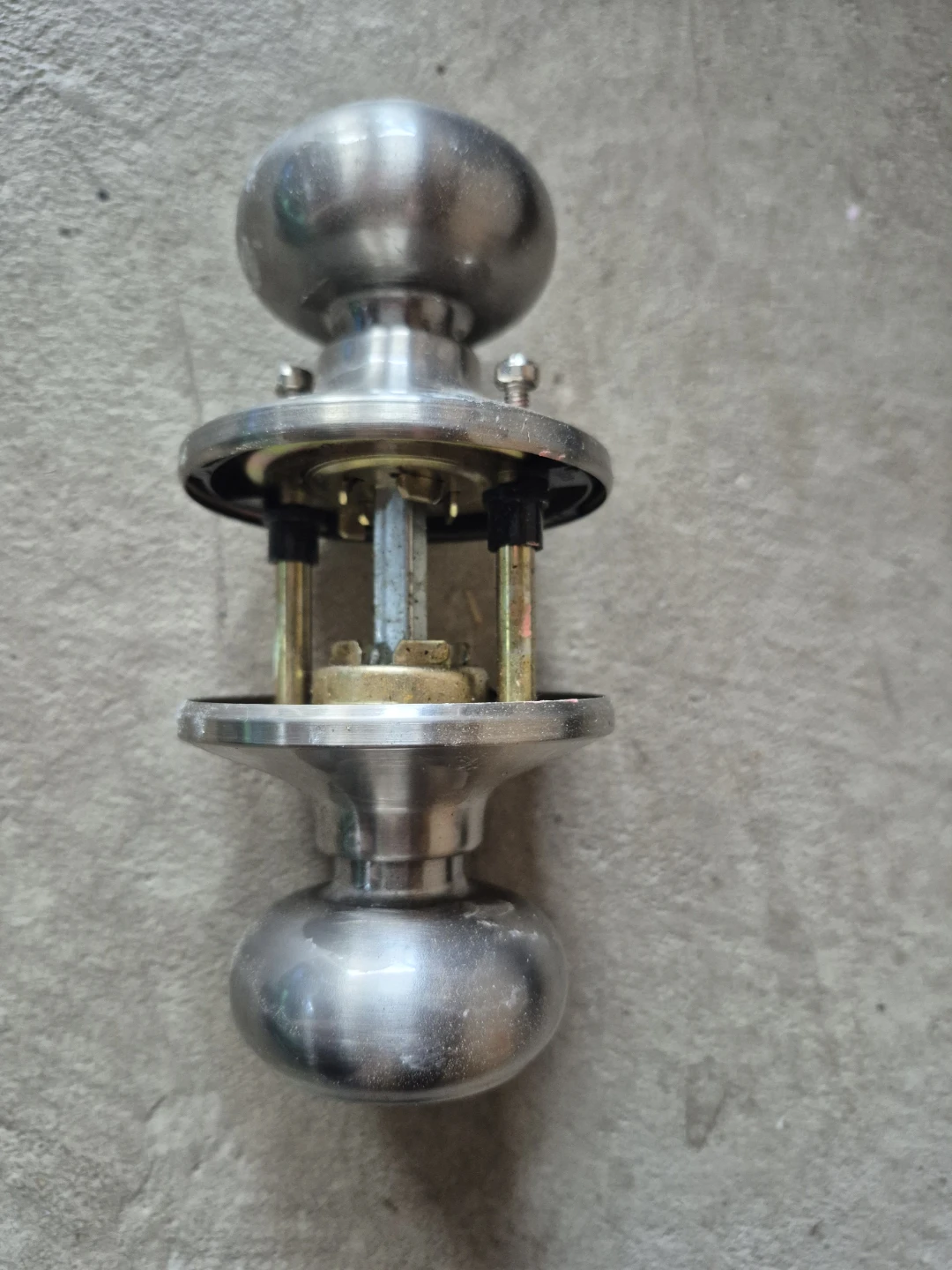 Stainless Steel Doorknob - hall and closet