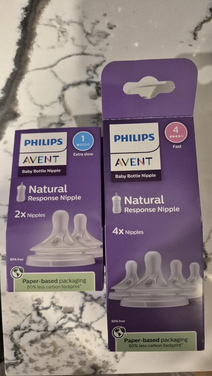 Philips Avent Natural Response Baby Bottle Nipples