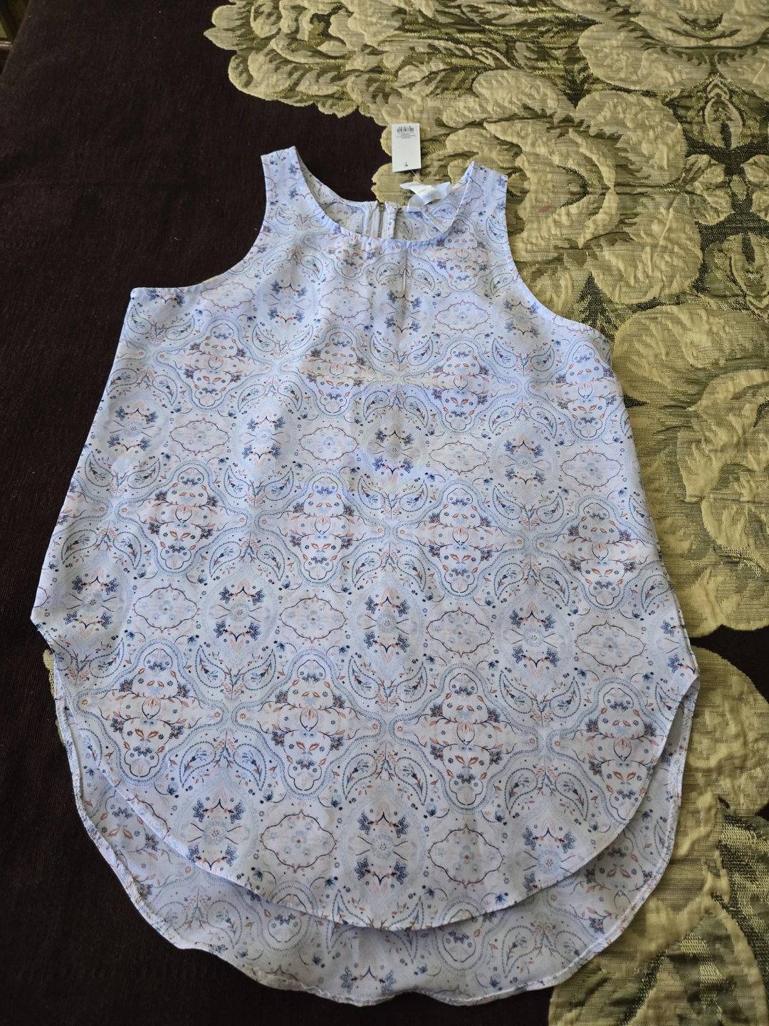 Sleeveless Paisley Tank Top M/M - photo 3