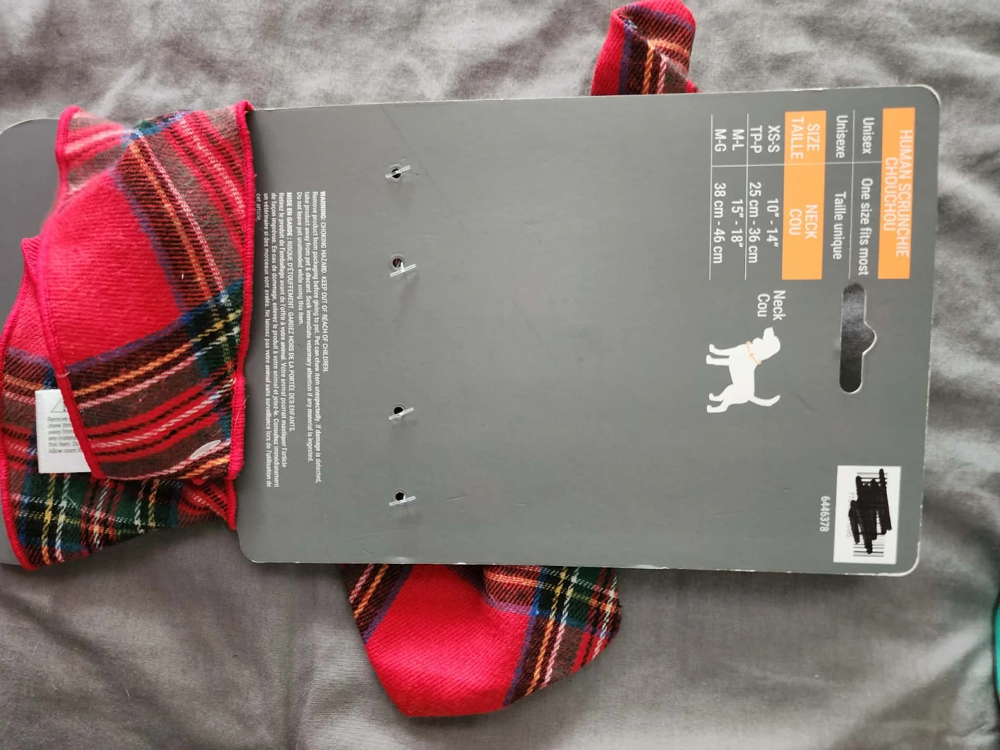 Bailey & Bella Tartan Scrunchie Set - photo 2