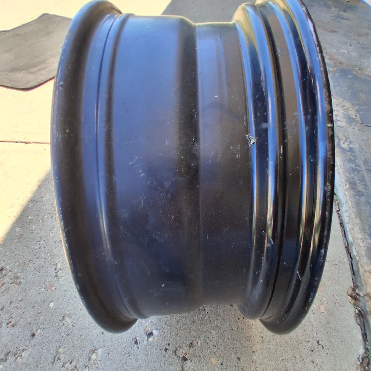 Black Steel Wheel Rim - photo 5