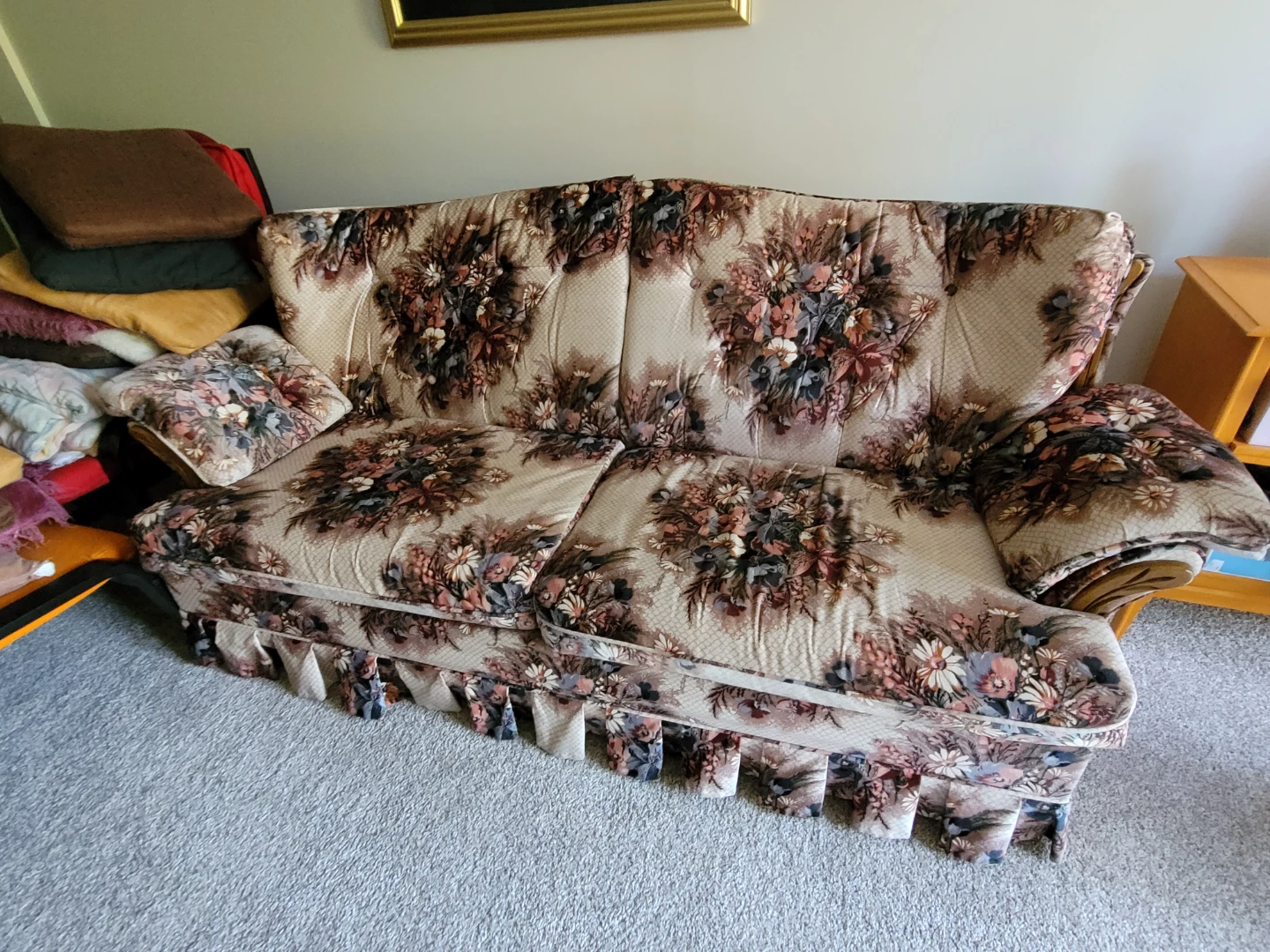 Vintage Floral Sofa bed - photo 3