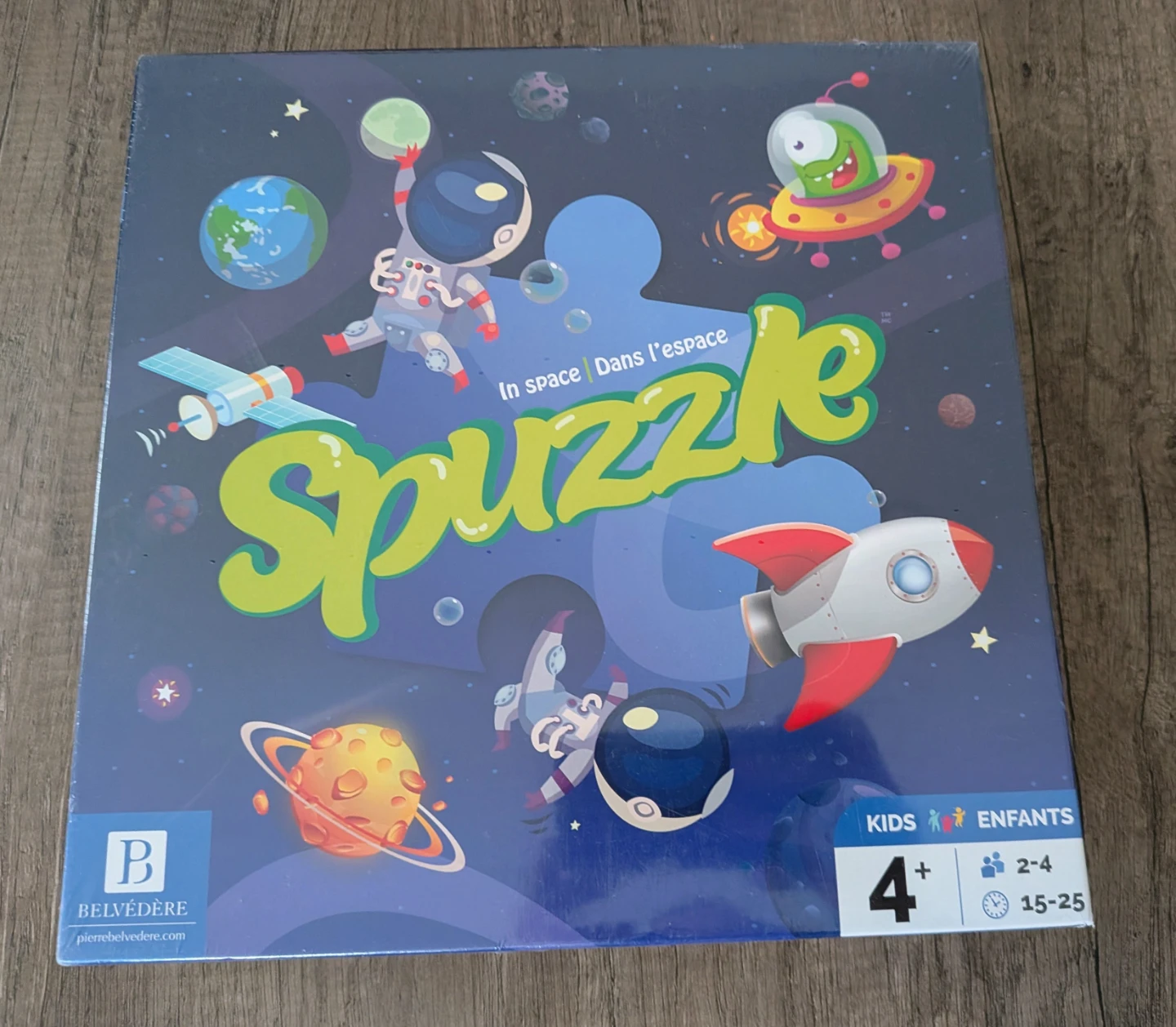 Spuzzle in Space Board Game