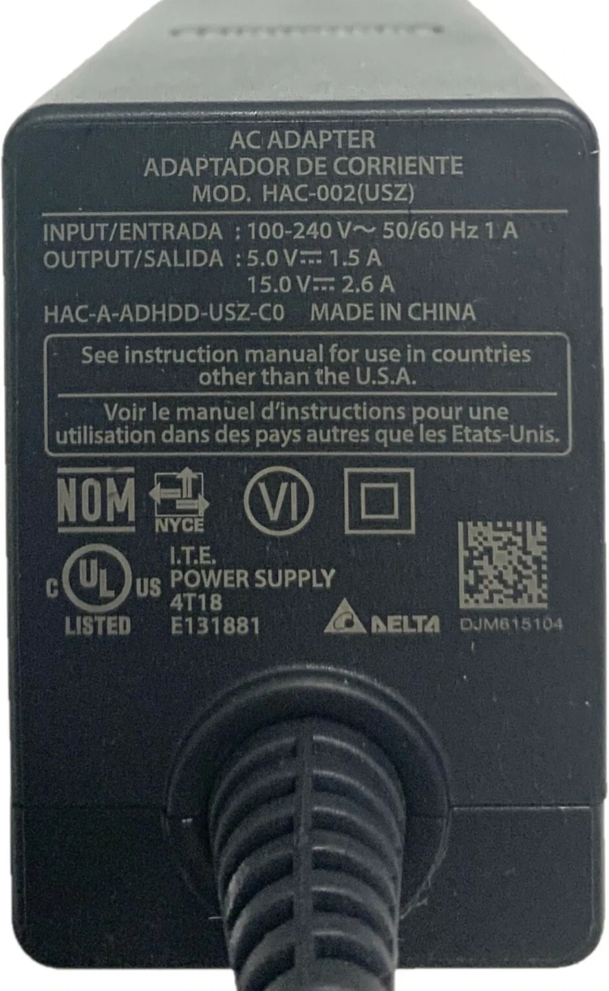 Official Nintendo USB-C AC power adapter - photo 3