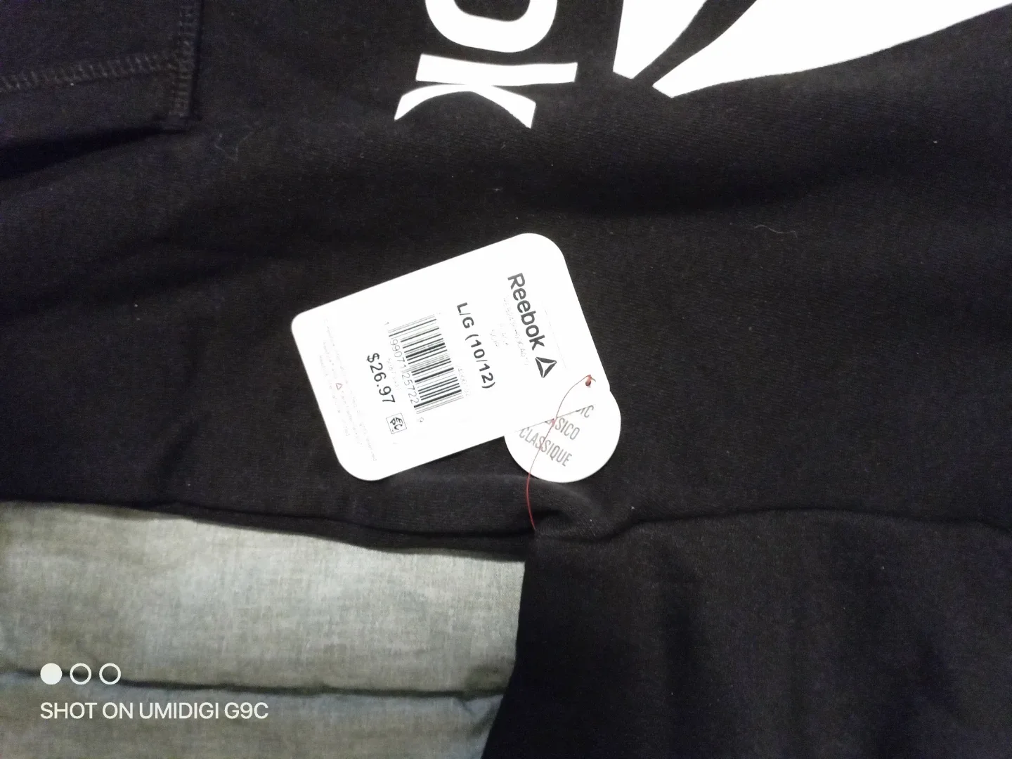 Reebok Black Hoodie L/G - photo 2