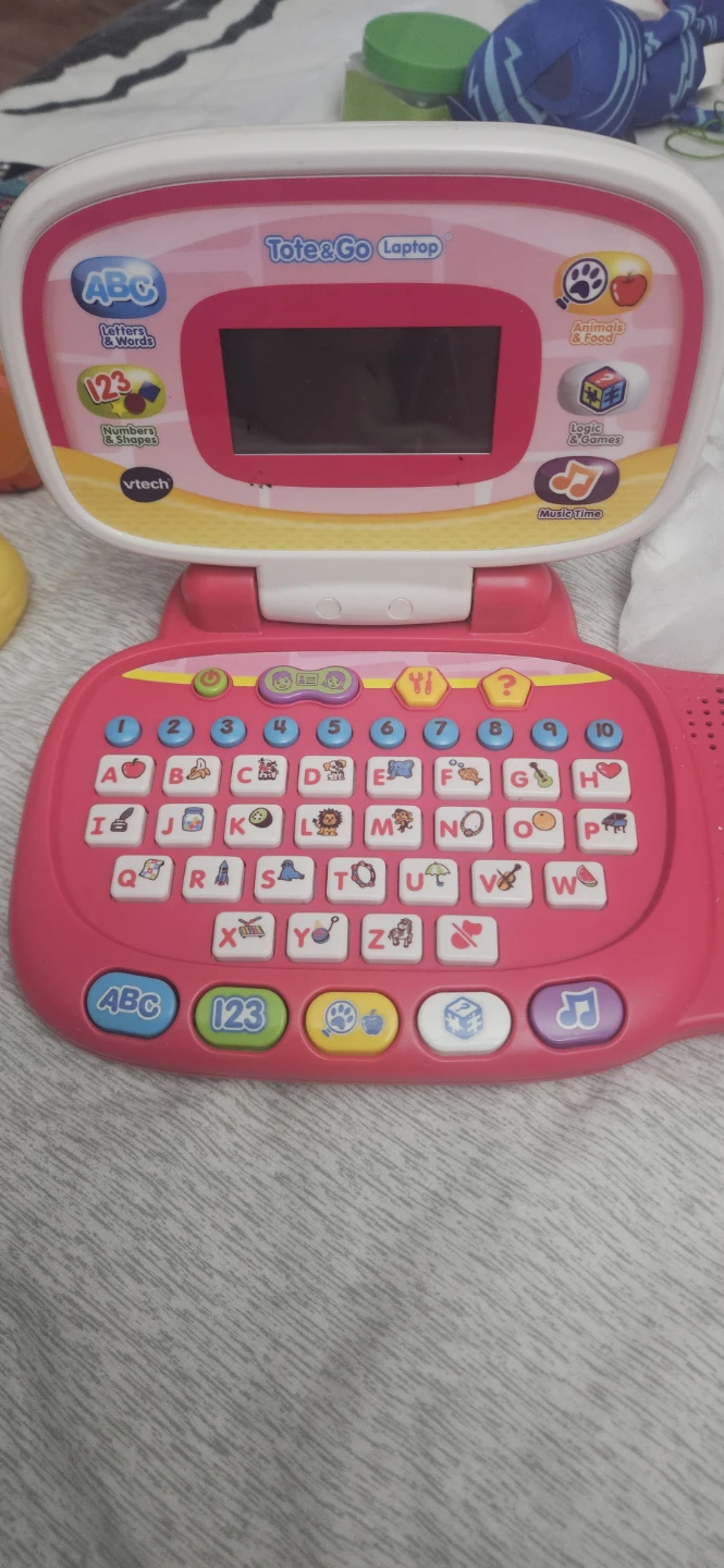 Pink Learning Laptop Toy - photo 2
