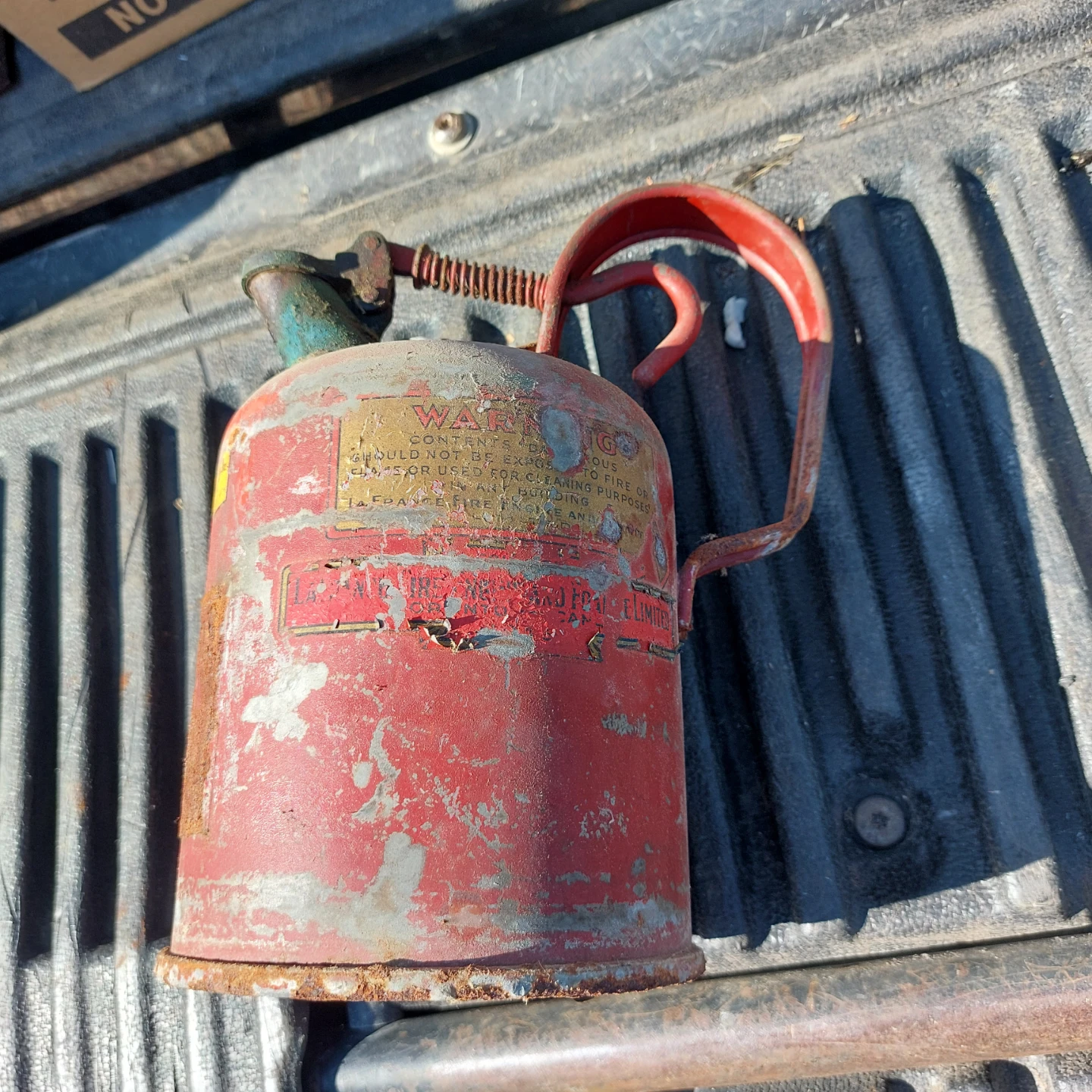 V.G. MFG Safety Can