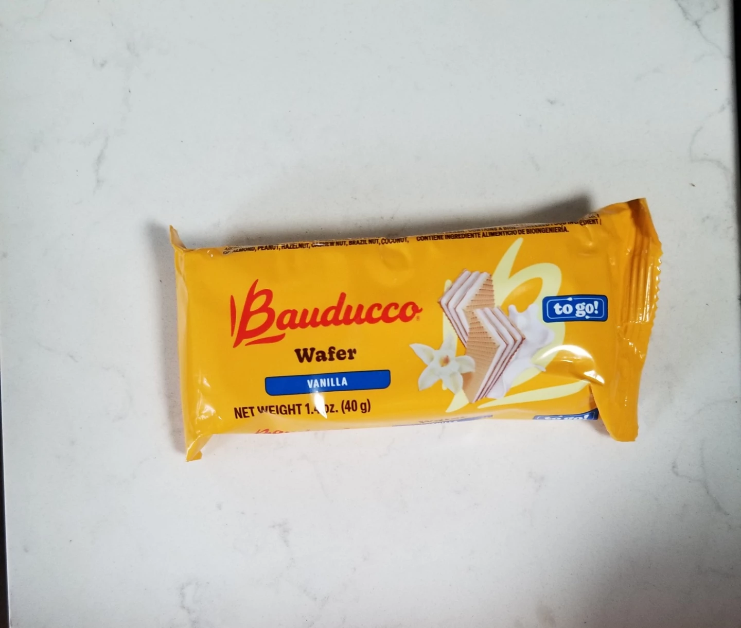 NEW Bauducco Vanilla Wafer To Go! (40g)
