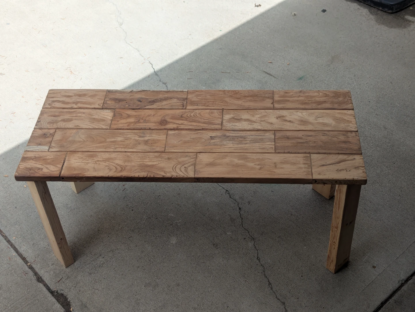 Handmade Barn Wood Coffee Table - photo 2
