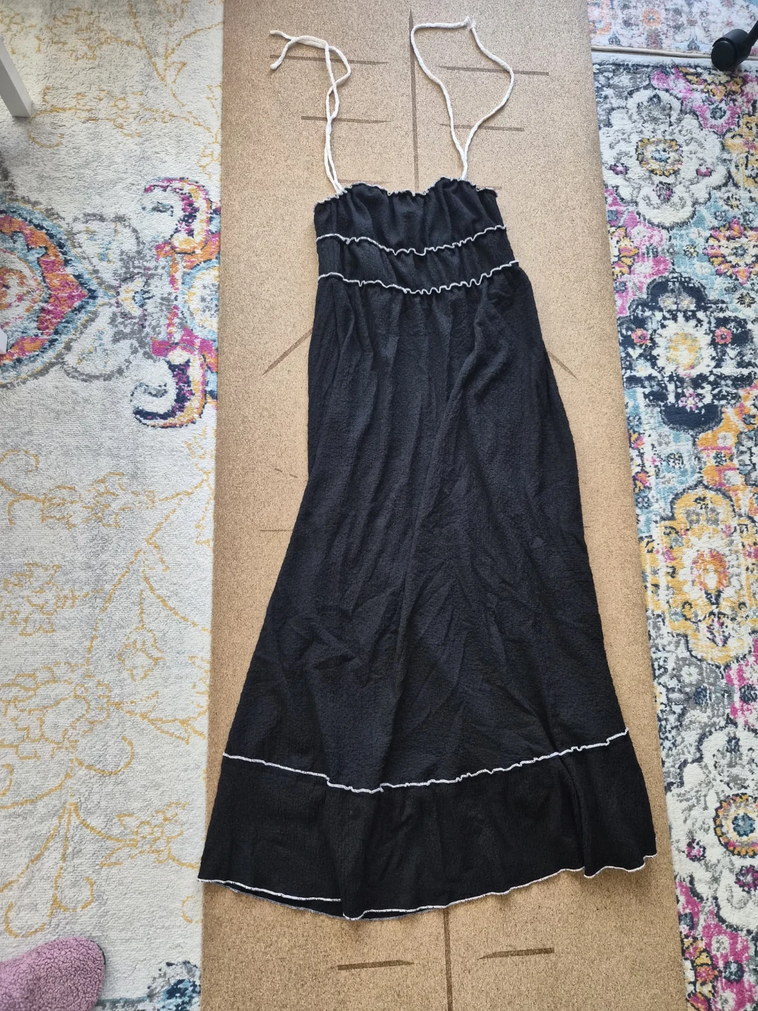 Black Maxi Dress size M/L