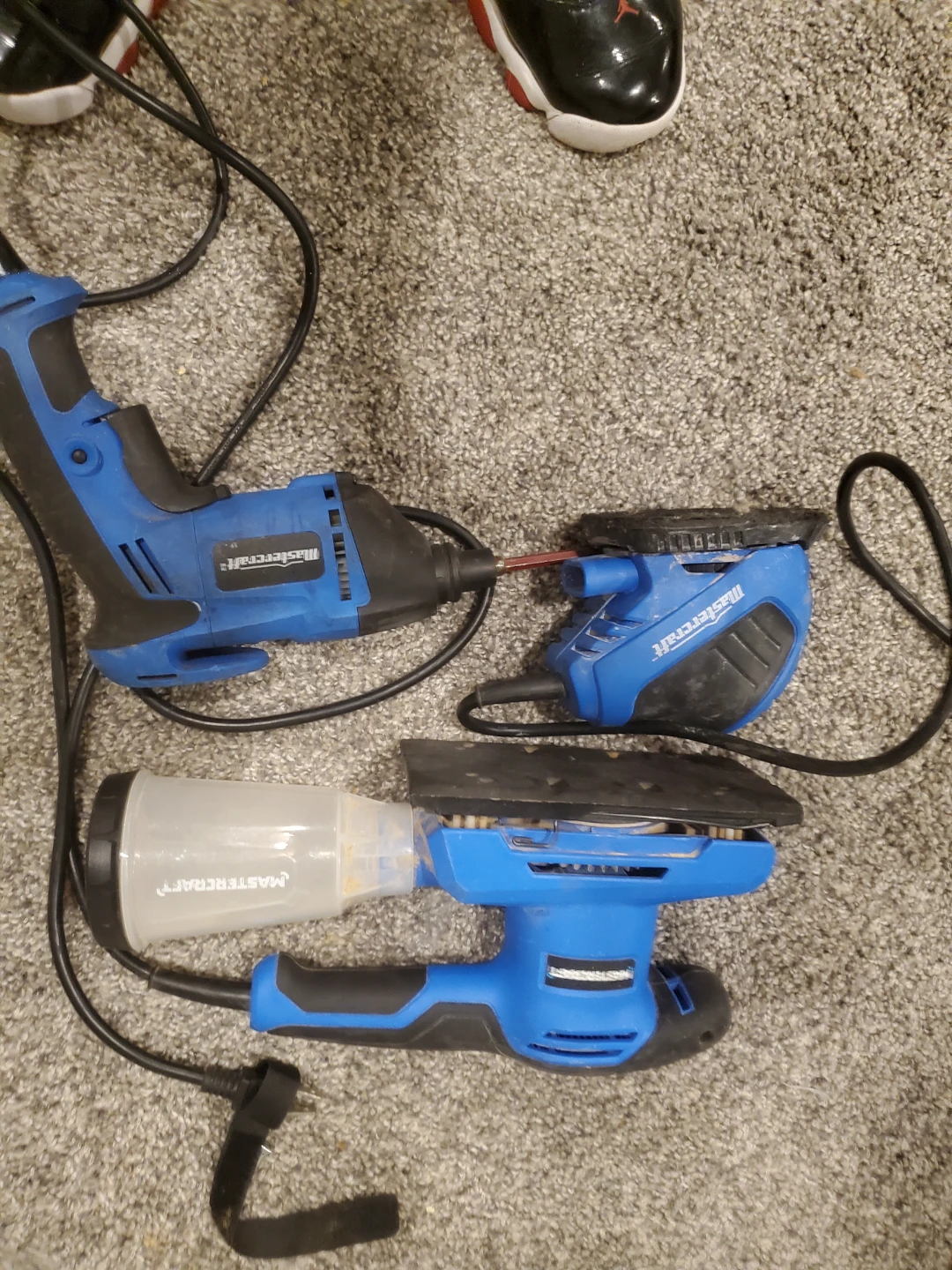 Mastercraft Orbital Sander with Dust Collector