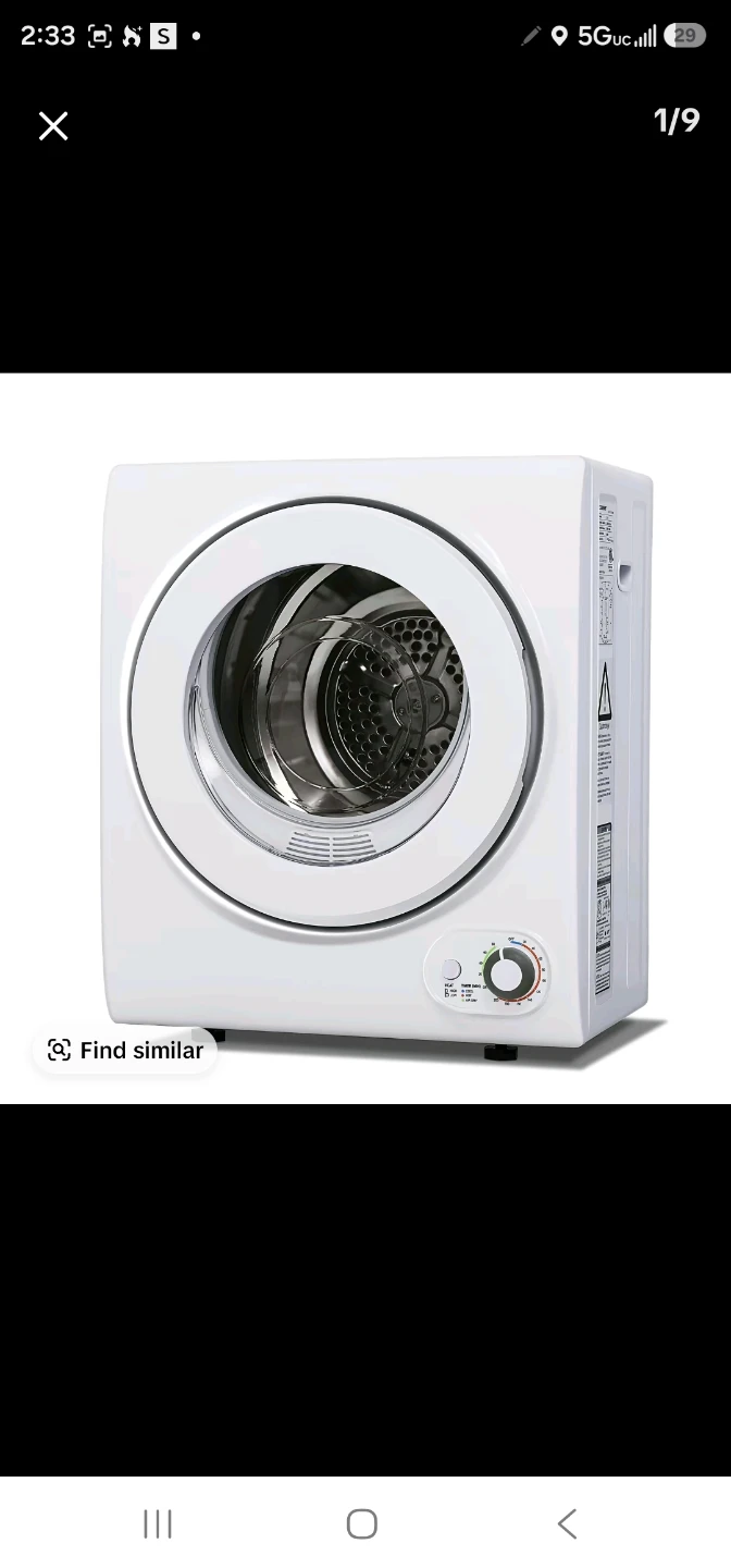 Portable clothes dryer