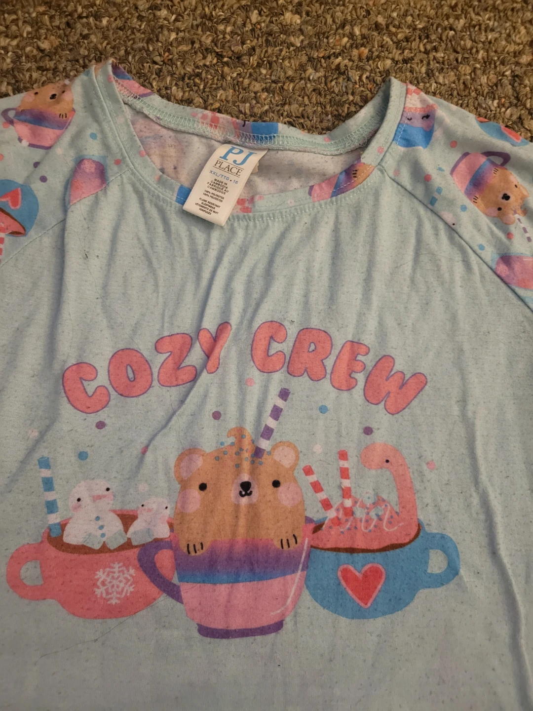 PJ Place Girls Pajama Set XXL/TTG 16 in kids - photo 4