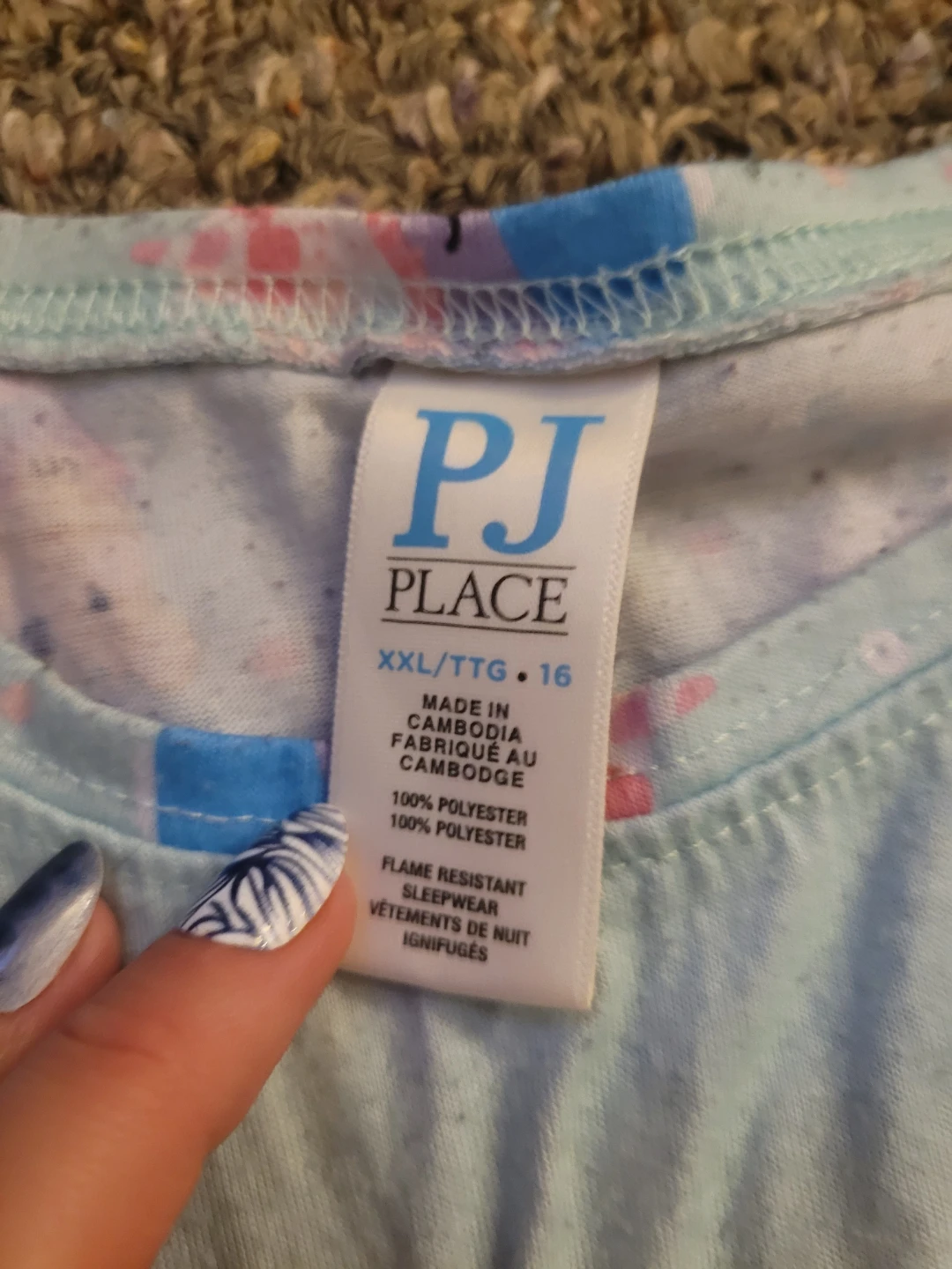 PJ Place Girls Pajama Set XXL/TTG 16 in kids - photo 5