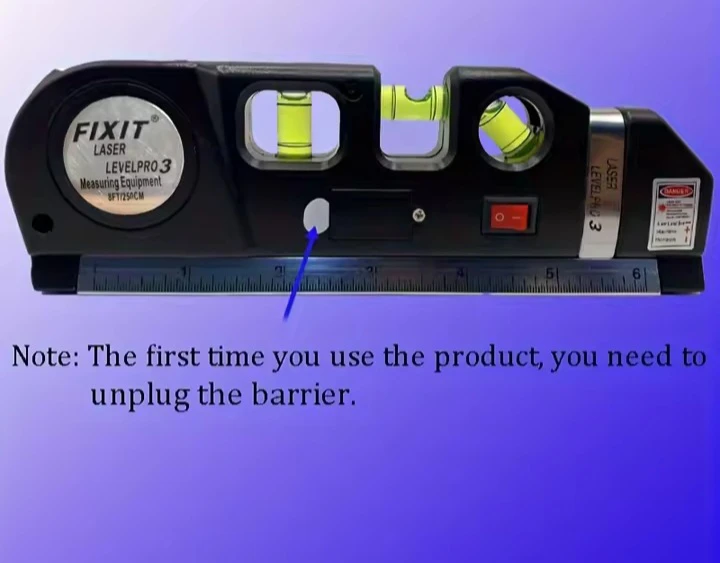 FIXIT Laser Levelpro 3 Measuring Equipment with Tape Measure - photo 3